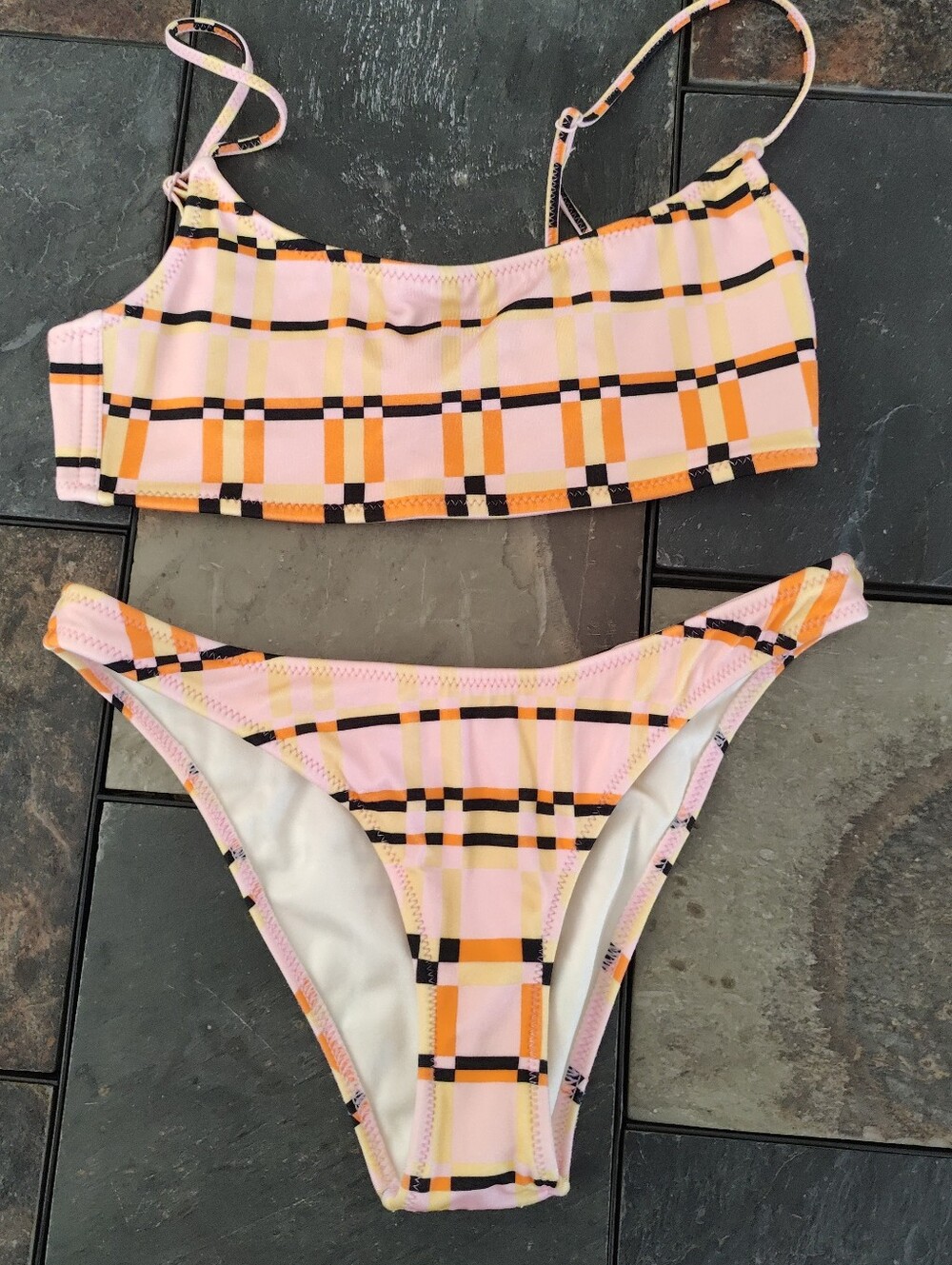 Triangl Brigitte Bikini XS Top and S Bottom